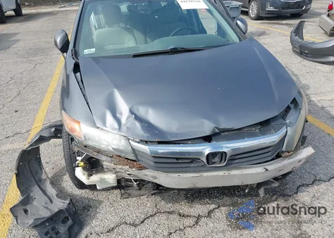 2012 Honda Civic Lx из США, поврежденный, VIN 19XFB2F56CE003175